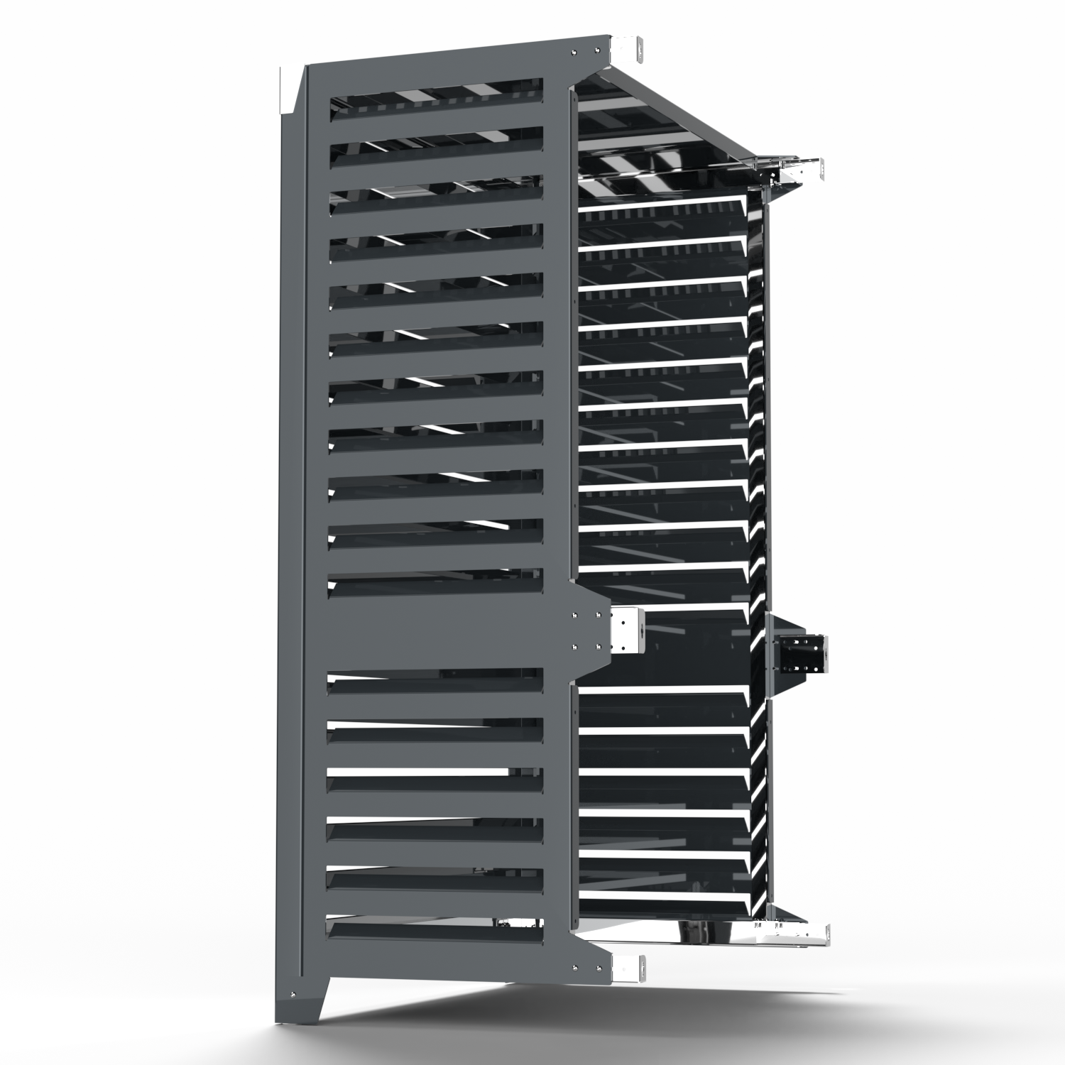 Wall-facing VL anthracite heat pump cover – elevated base and rear flow optimization. Daikin ERLA-DV 11DV optimized for home comfort.