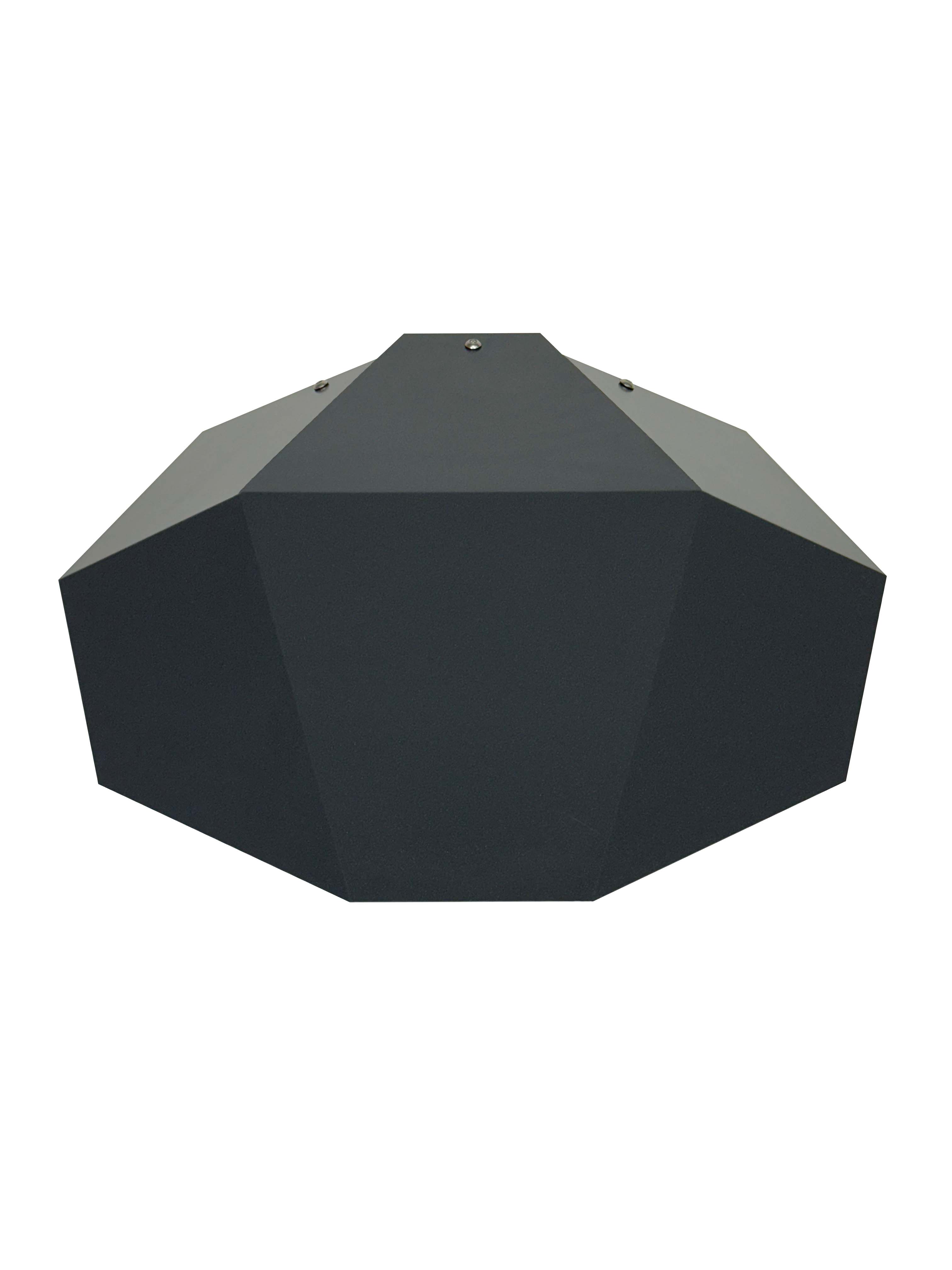 Vista frontale dall’alto della Cyber – copertura minimal che protegge la wallbox dal sole diretto, mantenendo un’estetica pulita e funzionale. Compatibile con la wallbox per ricarica Andersen Quartz.