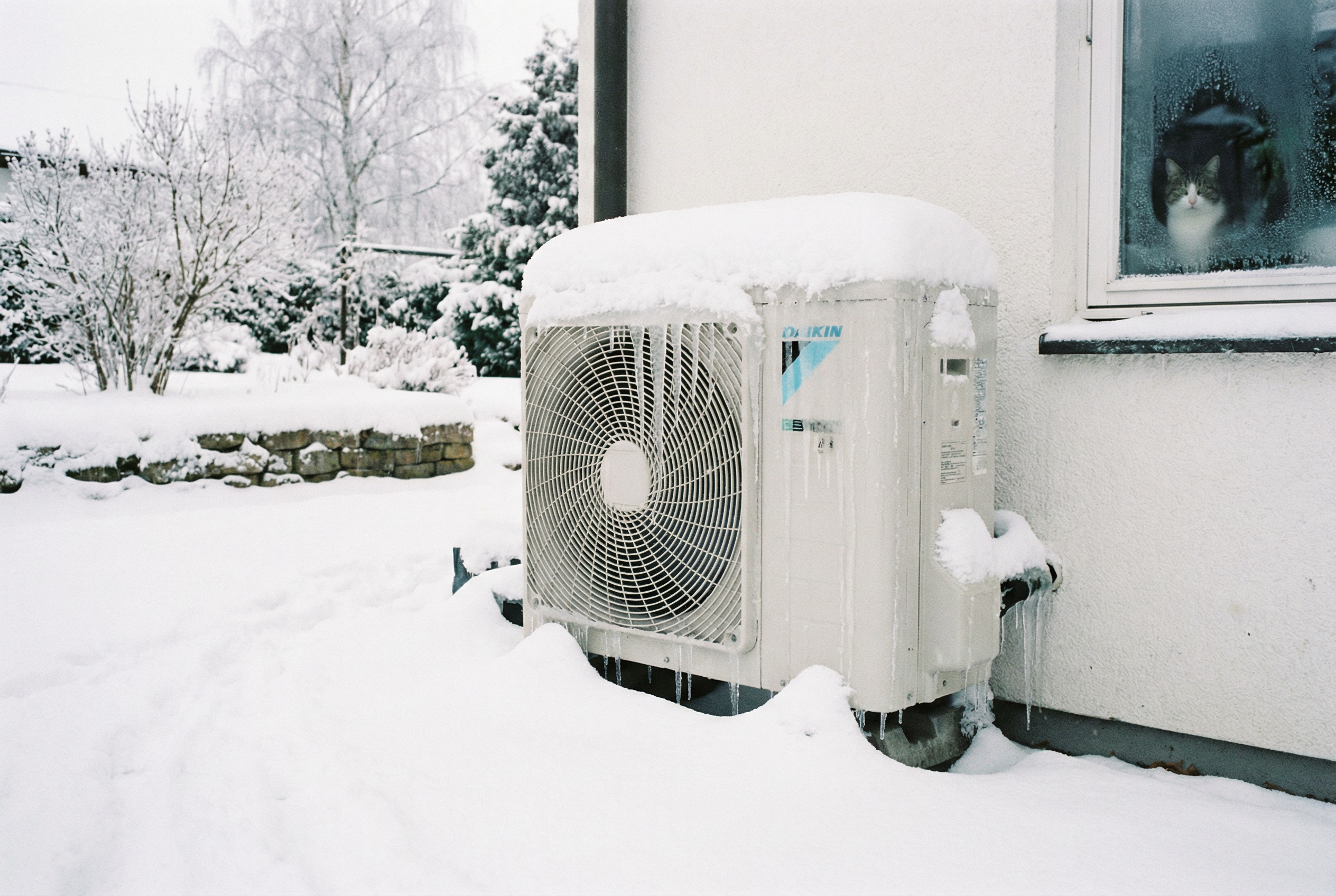 Pompa di calore, neve e ghiaccio: guida rapida a protezione, accessibilità e manutenzione