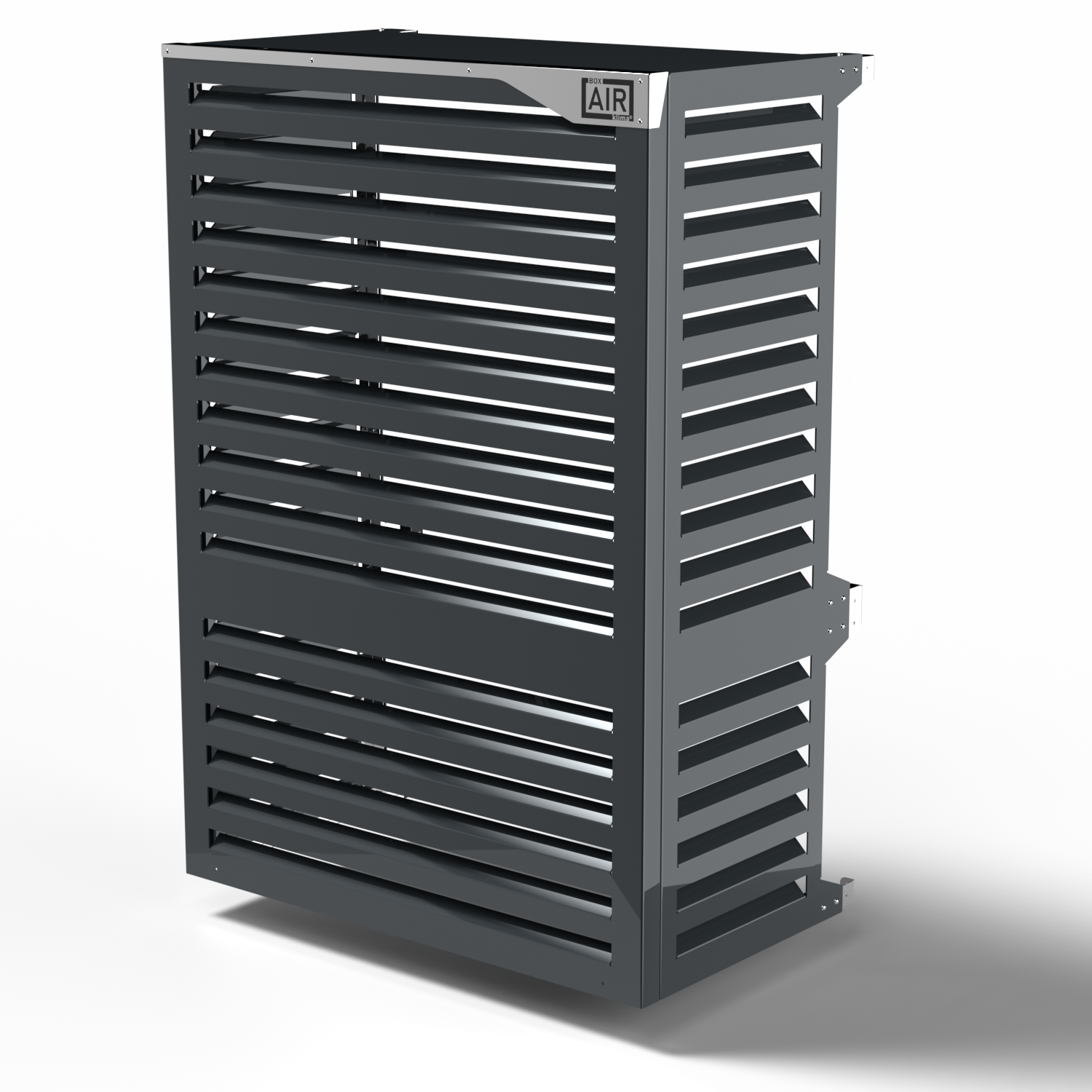 Cache clim mural VL anthracite – format réduit, grande efficacité et ligne épurée. développé avec PANASONIC CU-TZ50ZKE pour des résultats supérieurs.