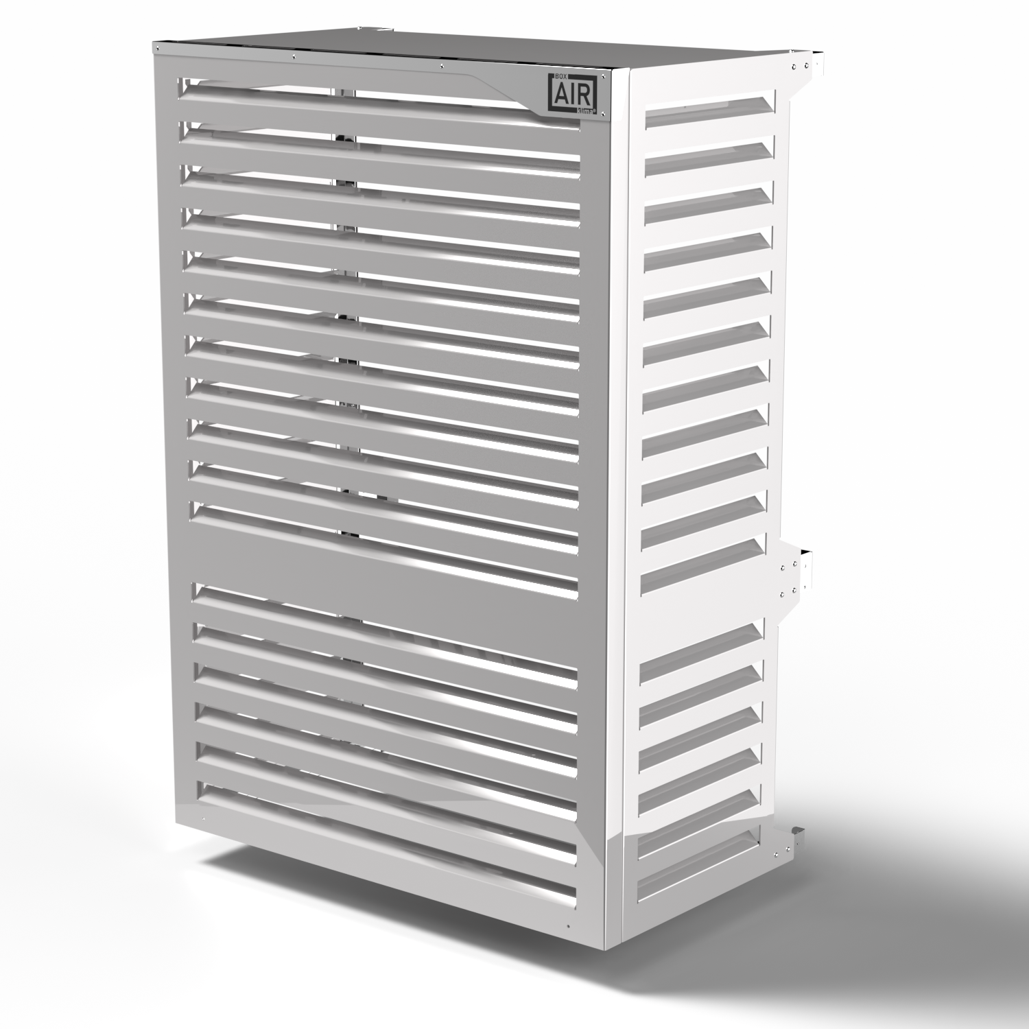 Compact white VL size cover – designed for wall-mount installations in modern outdoor environments. supports seamless pairing with Bosch C6000AW 17 OR-S. 