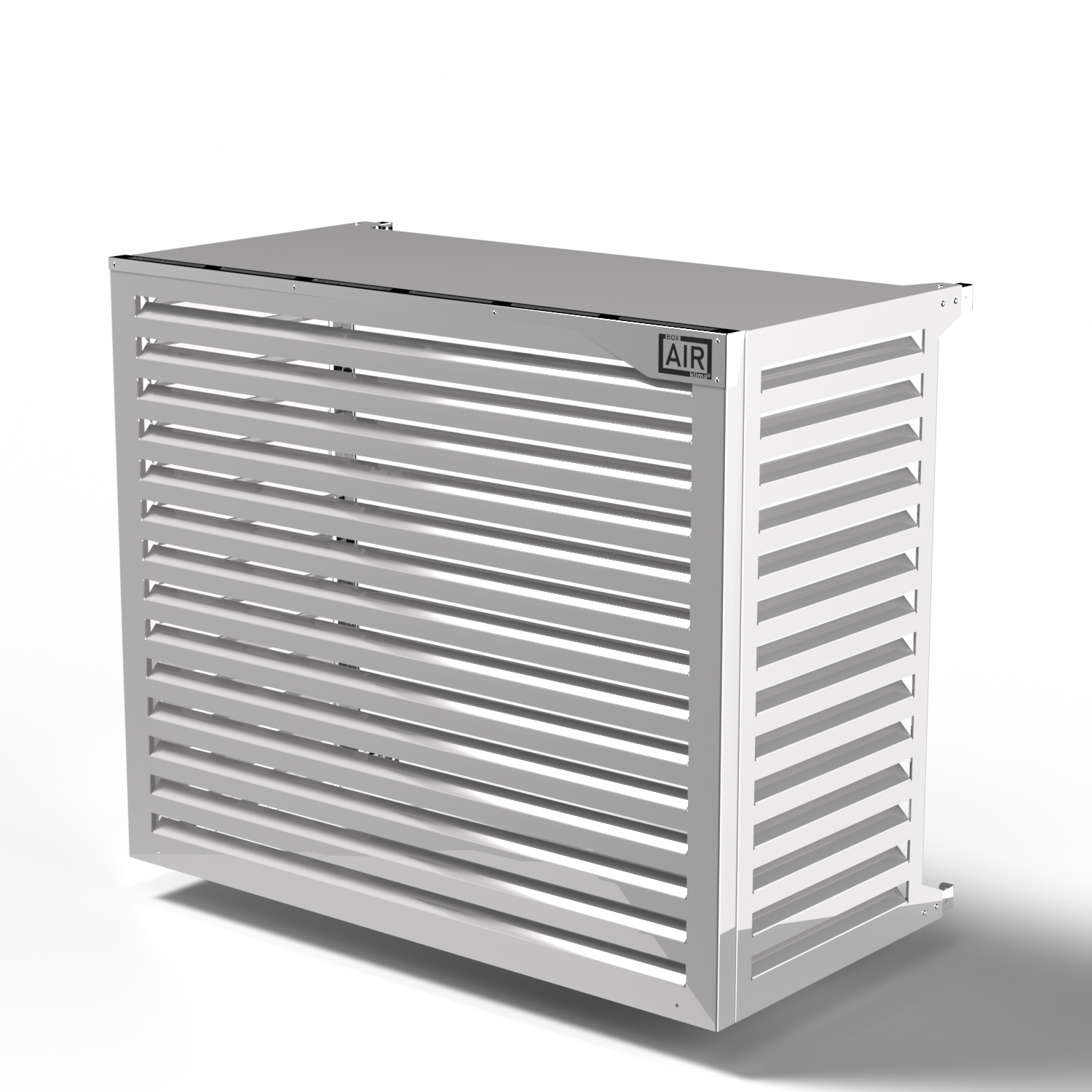 Protezione per pompe di calore di grandi dimensioni – Big Blade XXL bianco, montaggio a parete. accoppiato con PANASONIC CU-TZ71ZKE per risultati superiori.