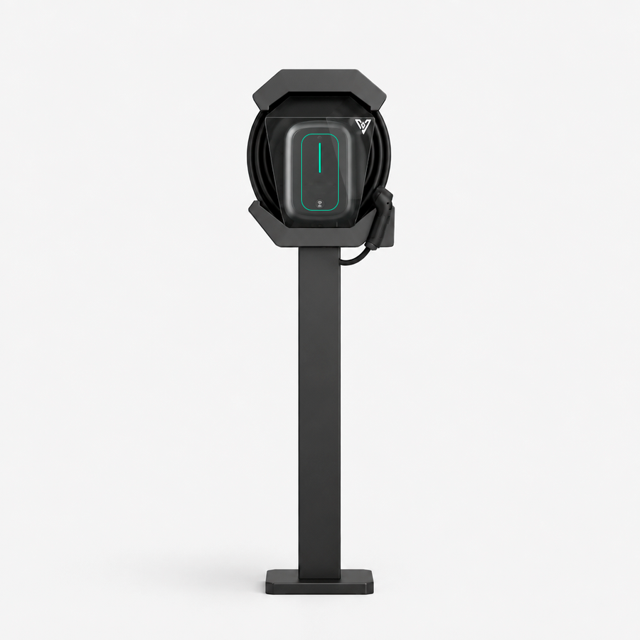 Crystal Shell Station 360, struttura autoportante per wallbox